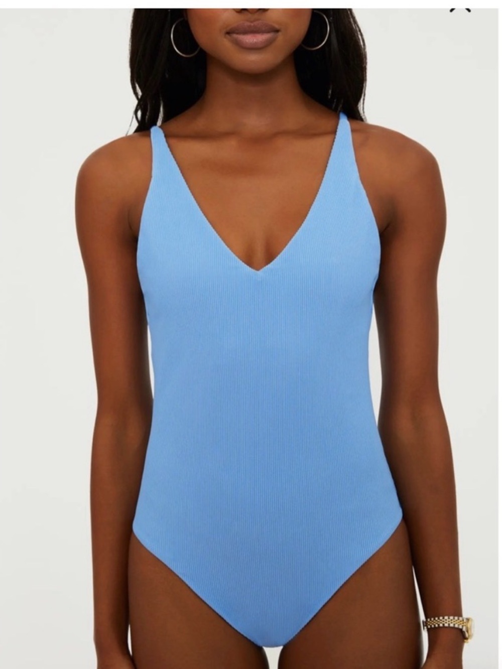 NWT Beach Riot Reese Alps Blue